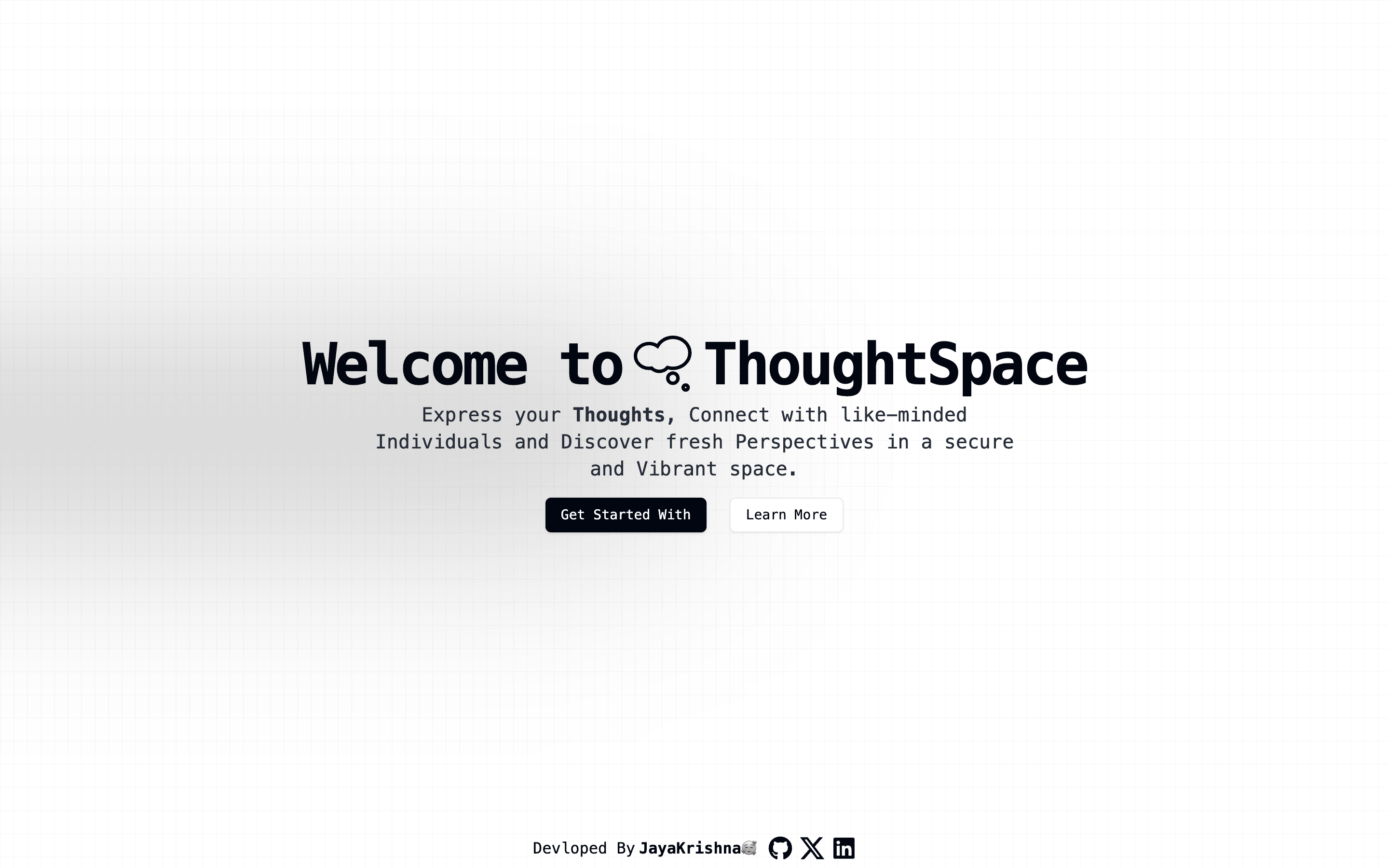 Thought-space